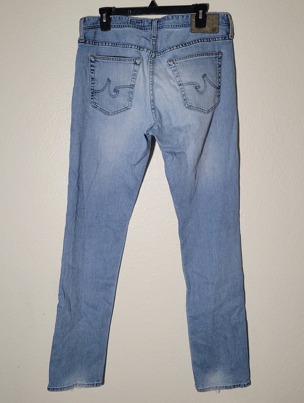 Adriano Goldschmied | #1794 Everett Slim Straight Jeans Light Wash Classic 33x34 - Picture 4 of 7